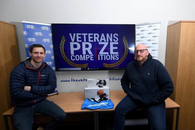 The company hosts raffles and competitions with luxury prizes raising money for charities supporting veterans