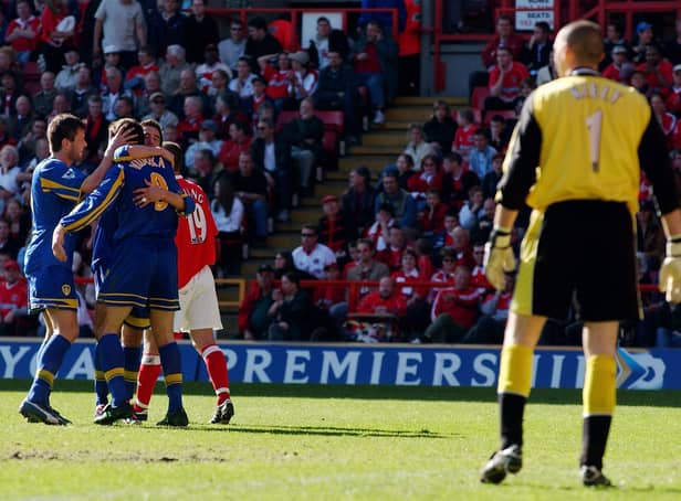 Enjoy these photo memories from Leeds United's 6-1 win at The Valley in April 2003. PIC: Getty