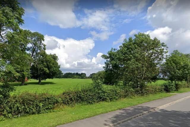 The site, off Red Hall Lane, could one day be home to 380 houses. (Pic: Google maps)