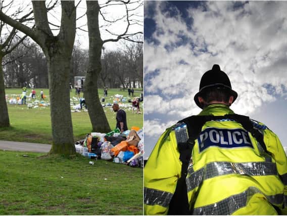 Woodhouse Moor photo: SWNS / police stock image