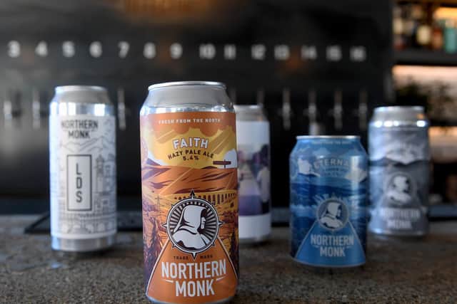 The brewery has donated 10,000 cans of beer to NHS and frontline workers during the pandemic