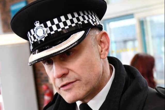 Superintendent Damon Solley leads Operation Jemock, a West Yorkshire Police crackdown on serious violence and knife crime