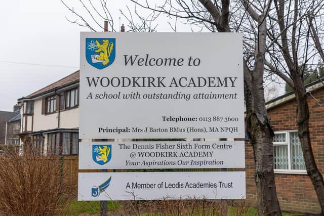 Woodkirk Academy has welcomed the creation of a new NSPCC to support the work already being done by schools. Picture: James Hardisty