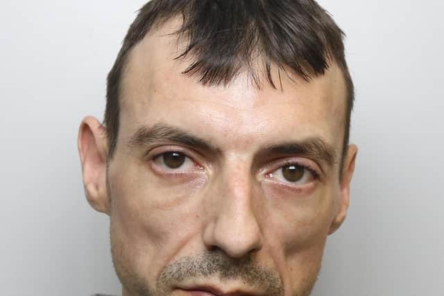 Robber James Cordingley was jailed for three and a half years.