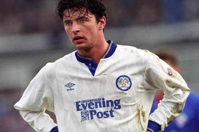 Gary Speed. PIC: Varley Picture Agency