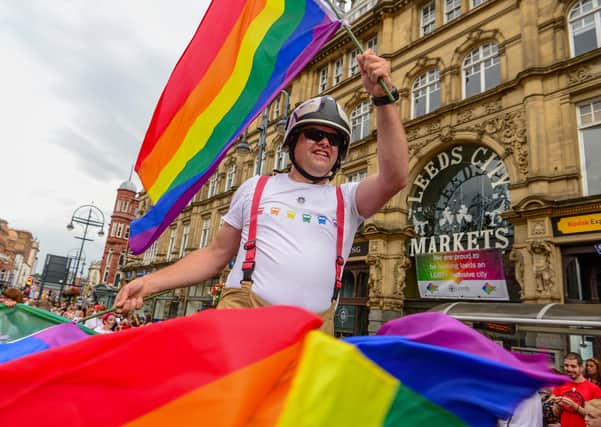 Leeds has been welcoming to the LGBT+ community in Leeds.  Picture: James Hardisty.