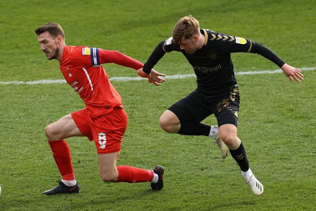 GOAL THREAT - Leeds United's alread-capped Northern Ireland midfielder Alfie McCalmont is scoring for fun on loan at Oldham Athletic. He and Charlie Allen hope to feature in the Northern Ireland midfield in the future. Pic: Getty