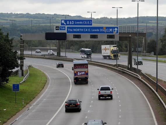 Stock photo of A1 in Leeds.
