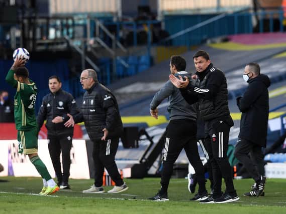 FRUSTRATED BOSS - Paul Heckingbottom was disappointed with Sheffield United's sloppy play and failure to take advantage of chances and set-pieces in defeat at Leeds United. Pic: Jonathan Gawthorpe
