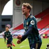CHASING A DOUBLE: Leeds United recorded a 1-0 success in September's clash at Sheffield United thanks to Patrick Bamford's 88th-minute winner, above. Photo by Alex Livesey/Getty Images.