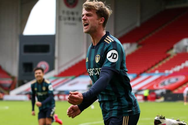 CHASING A DOUBLE: Leeds United recorded a 1-0 success in September's clash at Sheffield United thanks to Patrick Bamford's 88th-minute winner, above. Photo by Alex Livesey/Getty Images.