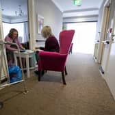 Care home residents will be allowed a second regular indoor visitor from April 12