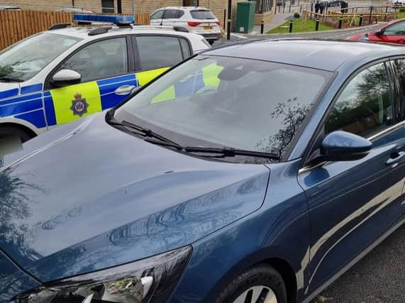 A learner driver had his car seized at a McDonald's car park in Leeds (photo: West Yorkshire Police - Leeds South)