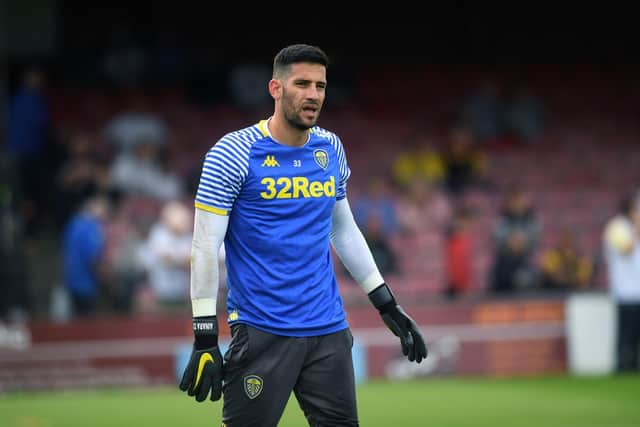 Leeds United goalkeeper Kiko Casilla. Picture by Jonathan Gawthorpe.