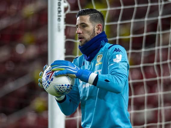 Leeds United goalkeeper Kiko Casilla will undergo face-to-face education after being found guilty of using racist language by an independent regulatory commission (Pic: Tony Johnson)