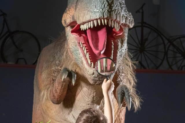Inventive children are being invited to design a White Rose-inspired dinosaur.