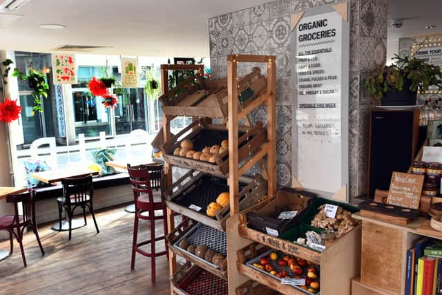 Eat Your Greens is an organic restaurant, wine bar and grocery store. Picture: Gary Longbottom