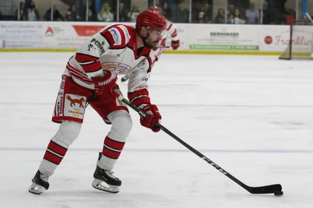 TOUGH TIMES: 

Swindon Wildcats' player-coach Aaron Nell 

Picture courtesy of Kat Medcroft/Swindon Wildcats