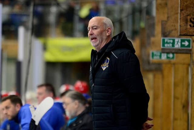 ISSUES: Leeds Knights coach Dave Whistle Picture: James Hardisty.
