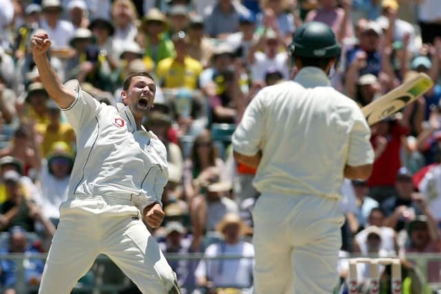England's Steve Harmison in his playng days. Picture: PA
