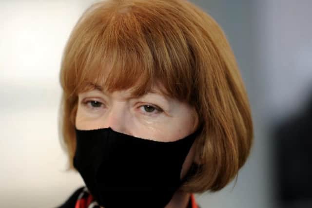 Rail Minister Wendy Morton visited Leeds Station earlier today