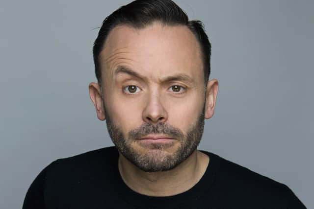 Comedian Geoff Norcott is set to appear at Yeadon Town Hall