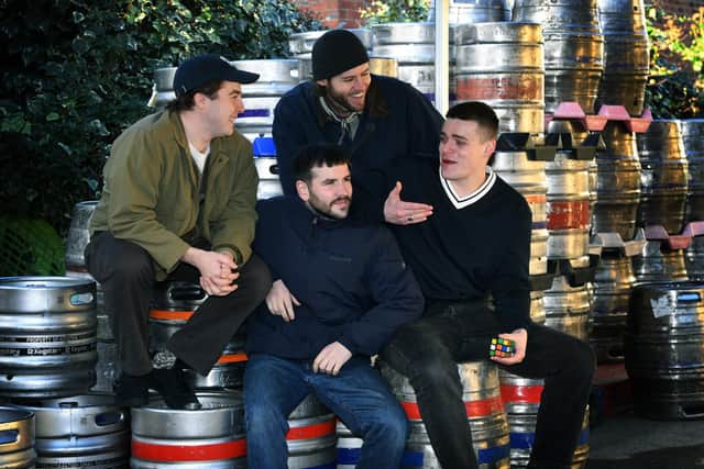 The band had recorded an impressive 60 songs in their first year together - despite being unable to perform for much of the pandemic (Photo: Jonathan Gawthorpe)