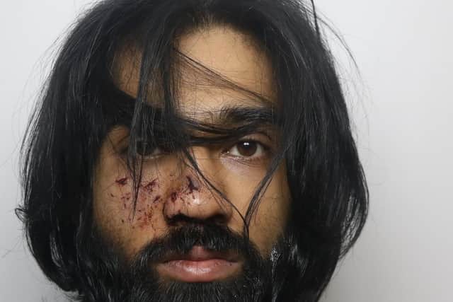 Phillip Badwal, aged 25, has been jailed after beating his dad to death. Photo: West Yorkshire Police.