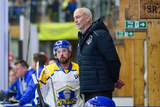 BRING IT ON: Leeds Knights coach David Whistle is relishing this weekend's matches against Swindon and Milton Keynes. Picture: James Hardisty.