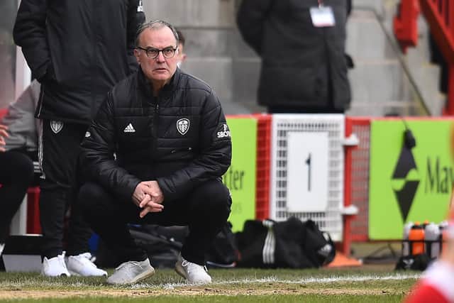 FOURTH GO - Marcelo Bielsa will attempt to escape the third round of the FA Cup for the fourth time on Sunday when Leeds United visit West Ham United. Pic: Getty