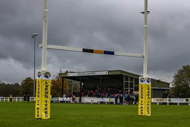 Leeds Tykes showed their fighting qualities at home to leaders Rosslyn Park on Saturday. Picture: Tony Johnson.