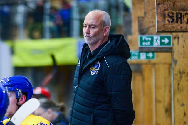 Dave Whistle, head coach of Leeds Knights Picture: James Hardisty