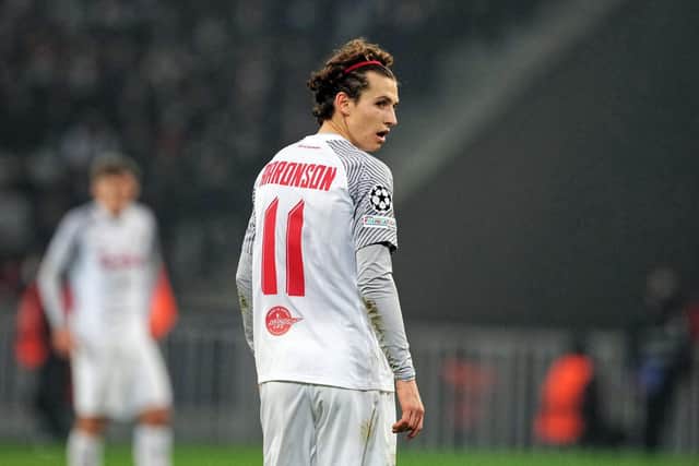RIGHT PROFILE - Brenden Aaronson of FC Salzburg has a profile Analytics FC's head of content Jon Mackenzie says fits the bill for Leeds United. Pic: Getty