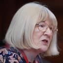 Coun Maureen Cummings set out action taken by the council to end the anti-social behaviour issues. Picture: John Clifton