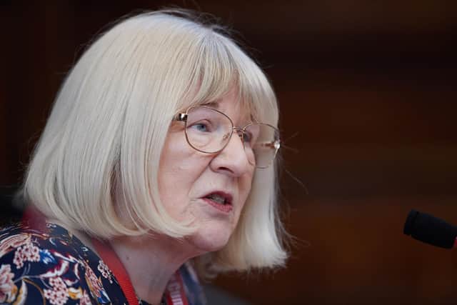 Coun Maureen Cummings set out action taken by the council to end the anti-social behaviour issues. Picture: John Clifton