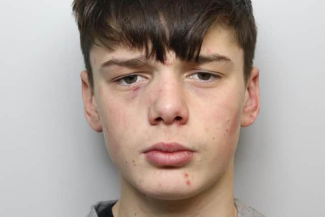 West Yorkshire Police are searching for missing teenager Kaiden Hinds.