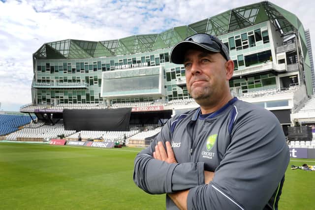 Darren Lehmann at Headingley.