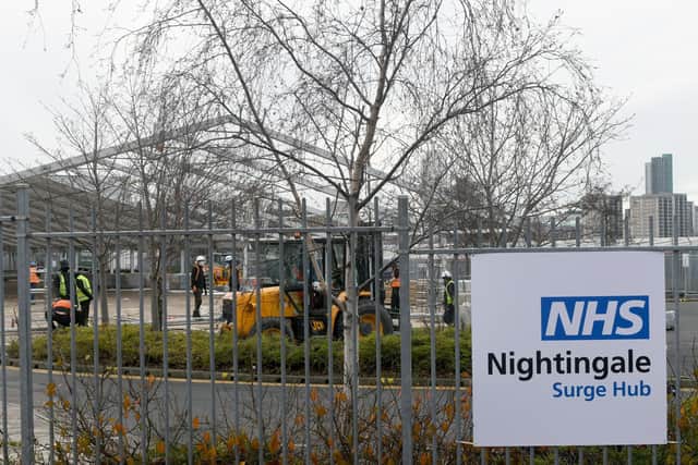 The new Nightingale facilities are designed to take patients who, although not fit for discharge, need minimal support and monitoring while they recover from illness.