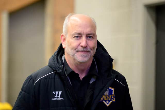 GONE: Dave Whistle exited Leeds Knights on Wdnesday after just five months at the helm. Picture: James Hardisty.