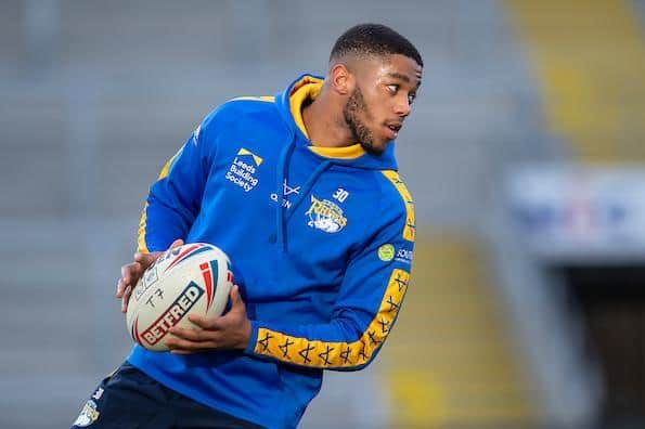 Levi Edwards is in Rhinos' squad to face York on Sunday. Picture by Allan McKenzie/SWpix.com.