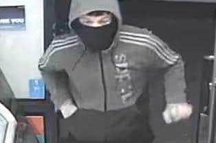 A CCTV image of one of the suspects.