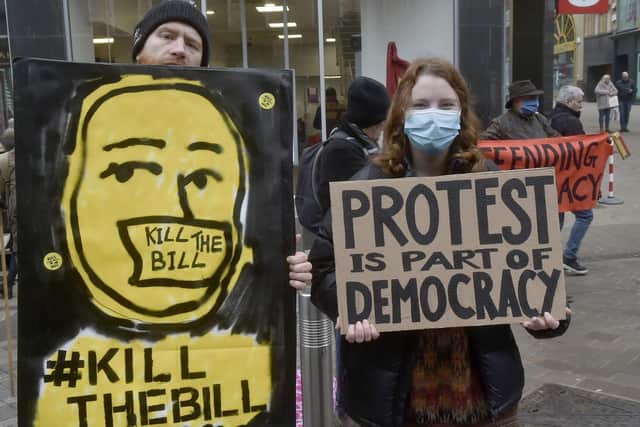Leeds was one of around 50 locations across the country to host Kill the Bill protests in reaction to new legislation which could curtail even peaceful protests.