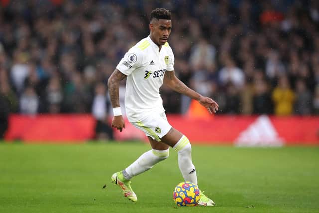 FRESH INJURY BLOW: For Leeds United left back Junior Firpo, above. Photo by George Wood/Getty Images.