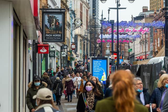 An estimated 6.77 per cent of people in private households in Leeds had the virus in the seven days to January 6