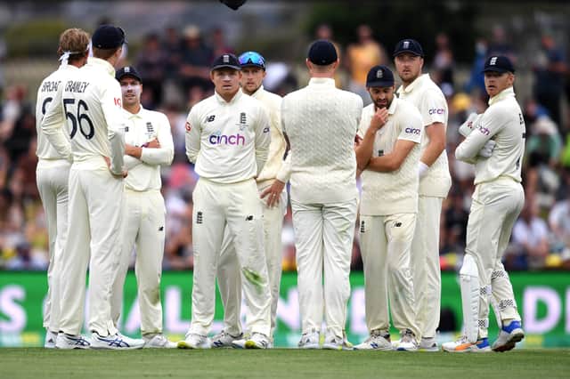 England's Test players have struggled from the moment they set foot in Australia. Picture: Darren England via AAP/PA