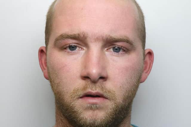 Luke Adair was jailed for 18 months at Leeds Crown Court for dangerous driving.