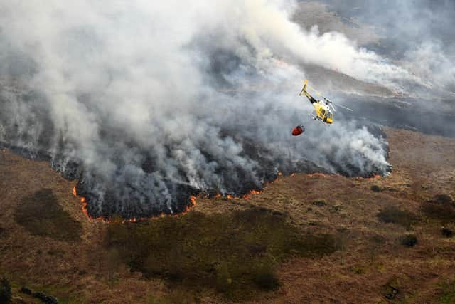 Viktor Riedly was jailed for 12 months for causing the fire which devastated 285 hectares of land on Marsden Moor in April last year.