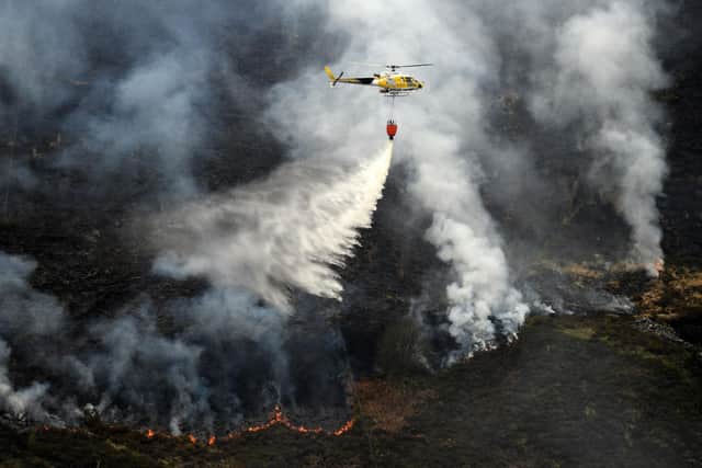 Viktor Riedly was jailed for 12 months after Leeds Crown Court heard how he started the fire on Marsden Moor as he experimented with a firecracker.