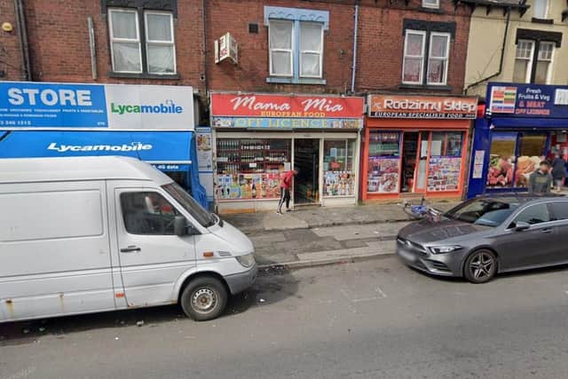 The Mama Mia Convenience Store in Harehills Lane, Harehills. Picture: Google