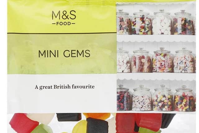 M&S has rebranded its Midget Gems sweets to Mini Gems, following a campaign by a disability academic (Photo: Marks and Spencer)